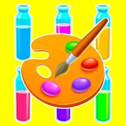 Sort Paint: Water Sort Puzzle simgesi